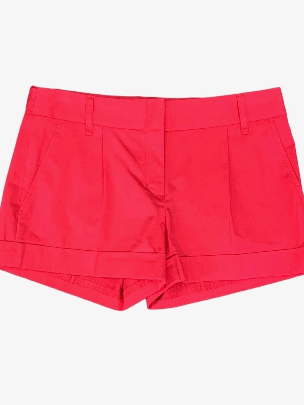 BCBG Bright Red Tailored Women's Shorts